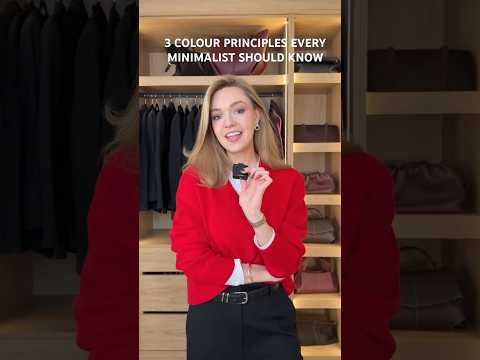 DIE 3 FARBPRINZIPIEN, DIE JEDER MINIMALIST KENNEN SOLLTE!