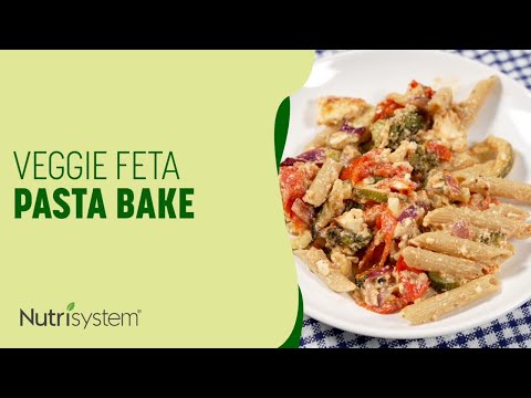 Veggie Feta Pasta Bake - Nutrisystem Recipe