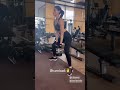 Kritisanon Is Back In The Gym For Some Intense Workout Shorts