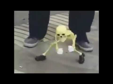 Twerking Skeleton Shorts Funny