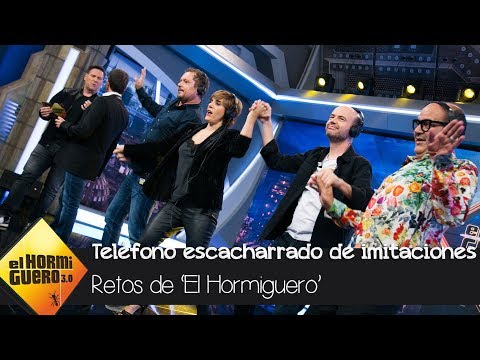 Carlos Latre hace llorar de la risa a todos con el 'teléfono escacharrado' - El Hormiguero 3.0