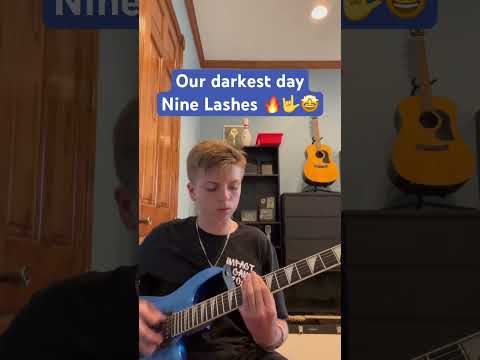 Thumbnail for Nine Lashes🖤🔥our darkest day cover #shorts #short #music #song #guitar #metal #rock #Live by Nine Lashes