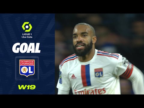 Goal Alexandre LACAZETTE (45' +2 pen - OL) OLYMPIQUE LYONNAIS - RC STRASBOURG ALSACE (1-2) 22/23