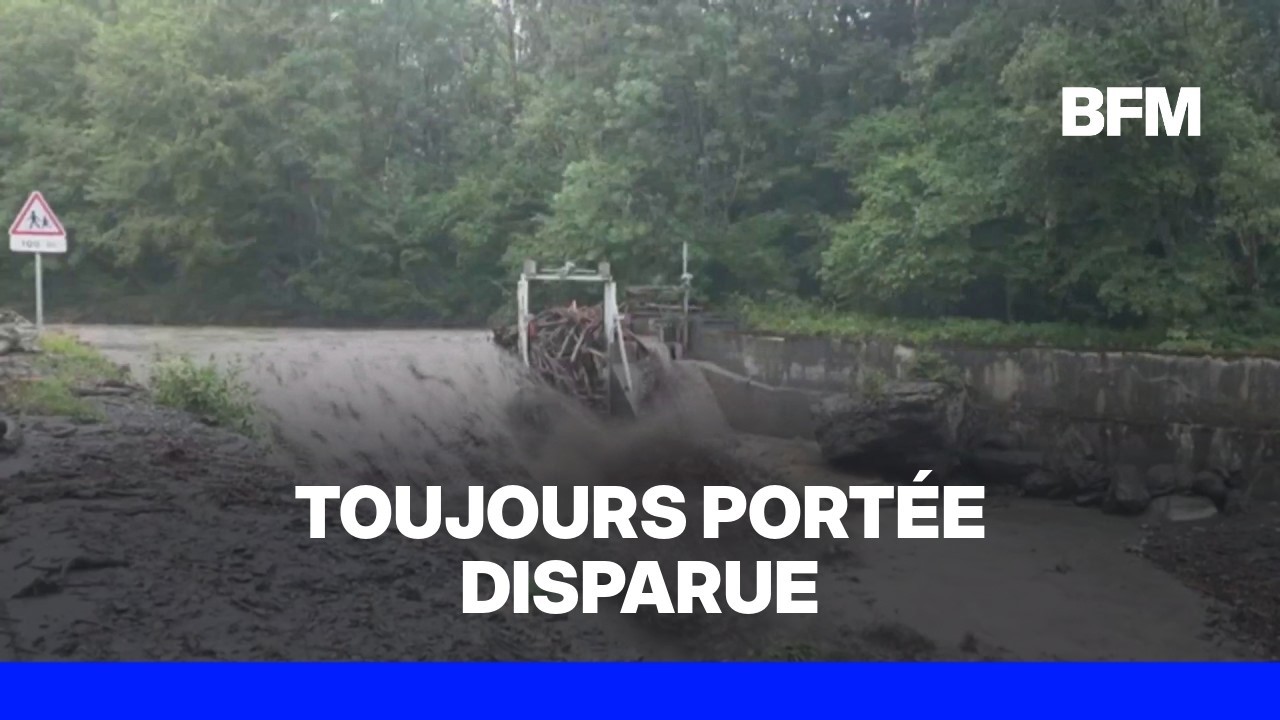 Haute-Savoie: une femme emportée par une coulée de boue