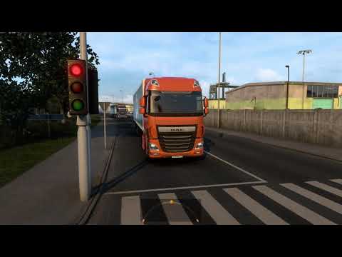 ETS 2 Multiplayer | Simulation 2 | Stavanger - Odense |  DAF XF Euro 6