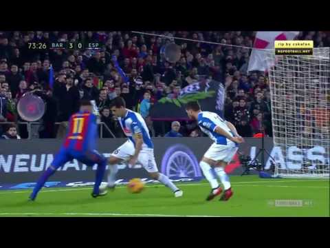 Neymar Jr  crazy skill vs Espanyol HD
