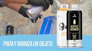 Video de MONTANA PRO Barniz acrílico brillante aerosol 400ml Para protección y acabado brillante