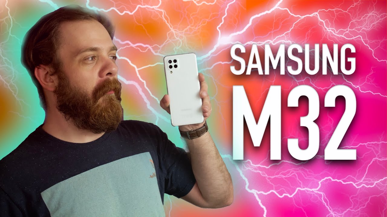 Samsung Galaxy M32 2021 M325F 6/128GB White (SM-M325FZWGSEK) video preview
