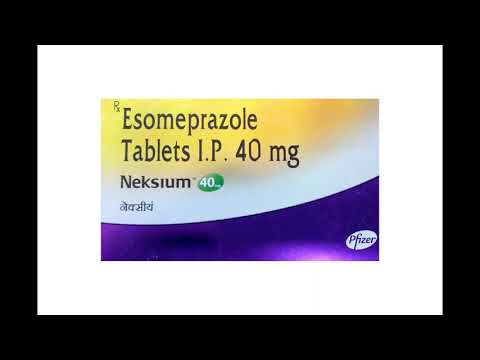 Neksium esomeprazole tablets ip, phzer