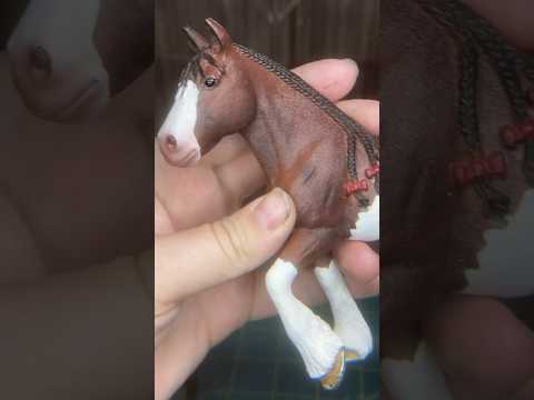 , title : 'Model Horse Coat Colours: Dark Bay #horse #schleich #collecta #repaint #miniature'