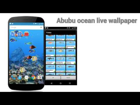 Abubu ocean live wallpaper key