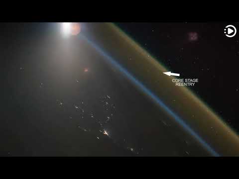 APOD: 2021-04-01 - Rocket Launch as Seen from the Space Station (Narrated by Joanna)
