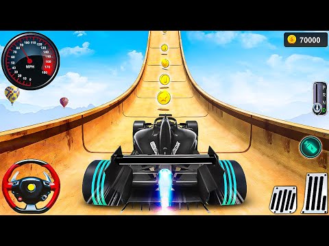 Extreme Mega Ramp Formula Car Stunts Racing 3D - GT Car Stunts Master Driving - Android Gameplay