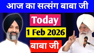 Download lagu 1 feb 2026 satsang  BABA JI #radhasoamiji #satsangbeas #satsang mp3