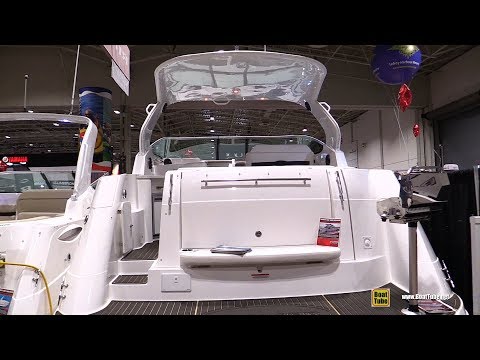 2018 Rinker 370 Express Motor Boat - Walkaround - 2018 Toronto Boat Show Video