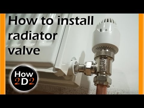 Radiator Valve Fitting Demonstration
