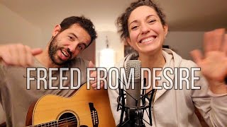 Freed From Desire - Gala (Lola and Mr Be acoustic cover) #gala #acoustic #guitarcover