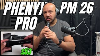 $53 Phenyx Pro PM 26 Review- Is This Budget Mic Actually Good?”