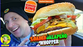 Download lagu Burger King® Loaded Jalapeño Whopper Review 🍔👑🌶️ FIRST LOOK & Taste Test! 👀 Peep THIS Out! 🕵️‍♂️ mp3