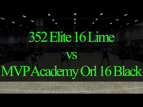 352 Elite 16 Lime vs MVP Academy Orl 16 Black