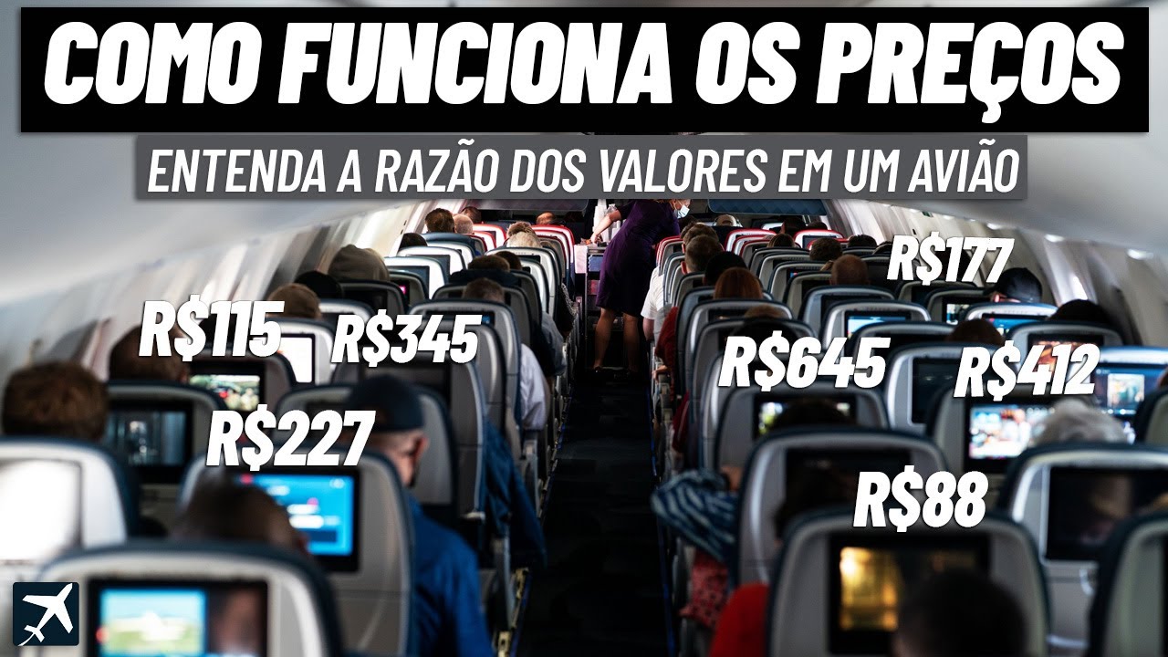 PASSAGENS AÉREAS TEM PREÇOS DIFERENTES, ENTENDA A RAZÃO