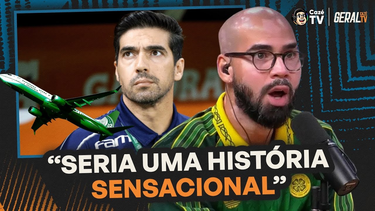 ABEL TEM UM PLANO! E SE O TIME TITULAR DO PALMEIRAS CHEGAR DE SURPRESA DE AVIÃO? | GERAL CAZÉTV