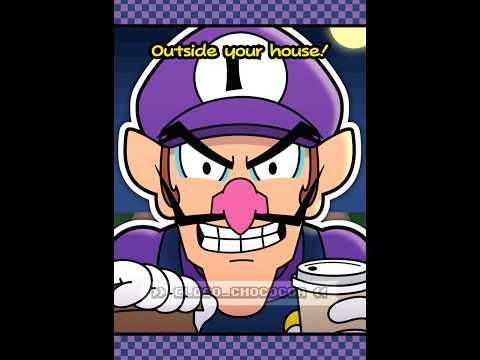 Waluigi's Unhealthy Obsession 😈 (Super Mario Animation Meme)
