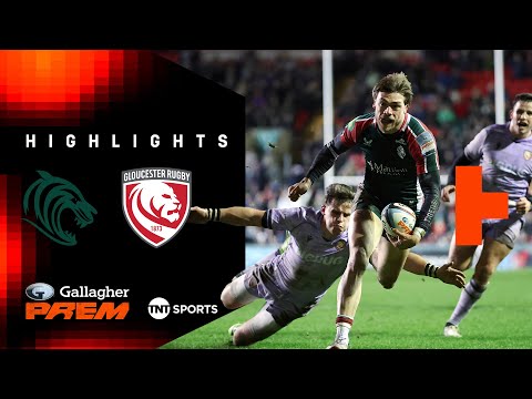 PURE DOMINATION! 😮‍💨 | Leicester Tigers vs Gloucester | Gallagher PREM Rugby Highlights