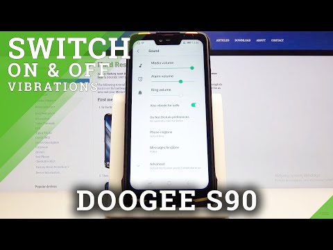 How to Enter Vibration Settings in DOOGEE S90