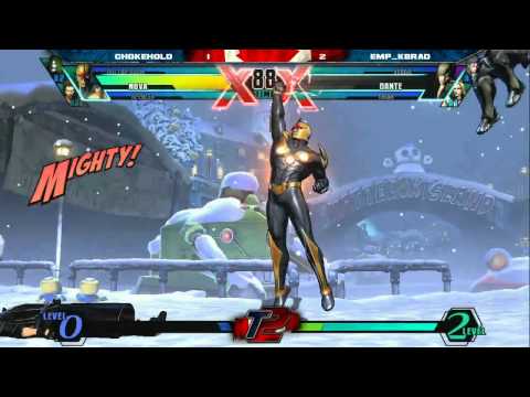 Toryuken 2 Day 2 - uMVC3 Top 16 to 8 - Chokehold vs EMP_KBrad