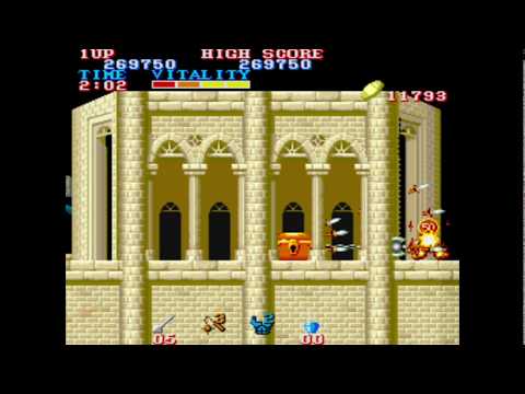 Black Tiger Longplay gameplay ful no death all secrets all prisoners