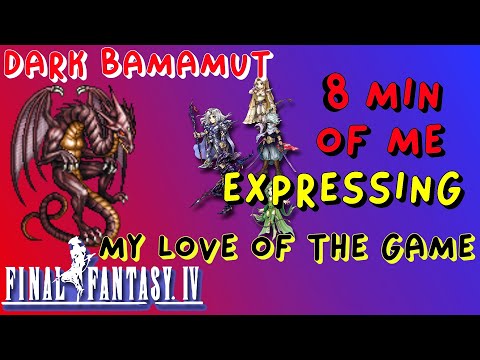 Final Fantasy IV -(pixel)- Dark Bahamut - Making this way harder than it needed to be