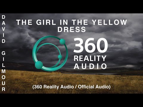 David Gilmour - The Girl In The Yellow Dress (360 Reality Audio / Official Audio)