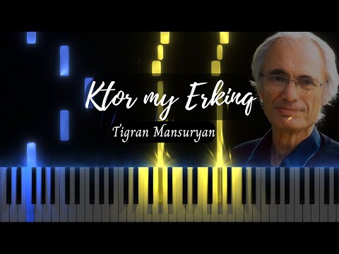#1 Ktory my Erkinq - Tigran Mansuryan | 50 Notaneri Girq | Piano Tutorial