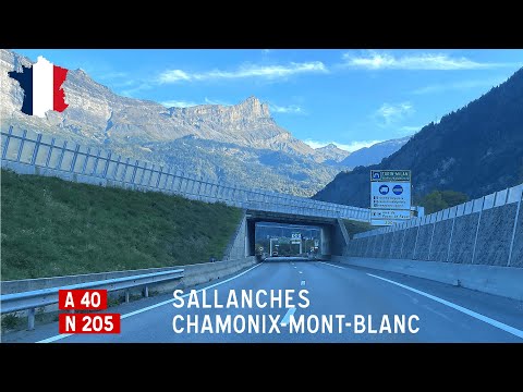 France (F): A40 & N205 The road to Chamonix