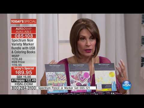 HSN | Crafter's Companion featuring Spectrum Noir 08.30.2016 - 01 PM