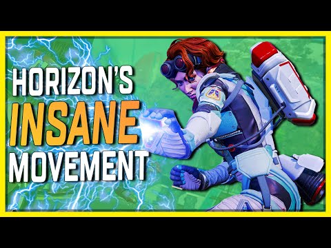 8 Minutes Of Insane Horizon Movement Skills In Apex Legends Season 7 | The Gaming Merchant Plays