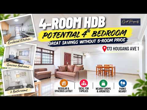 173 Hougang Avenue 1, 173 Hougang Avenue 1, Hougang / Punggol / Sengkang, 3 Bedrooms, 1,076 sqft, HDB Flat For Sale, by Serena Goh, 500283405 - PropertyGuru.com.sg