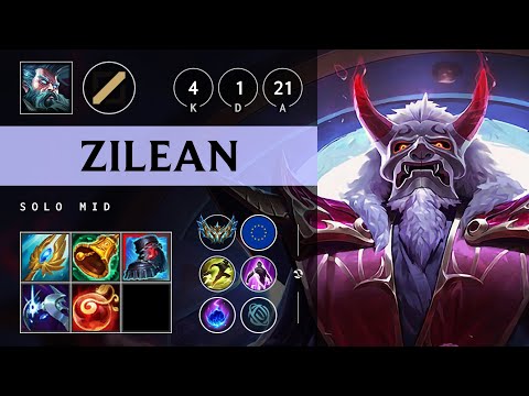 Zilean Mid vs Syndra - EUW Challenger Patch 25.14