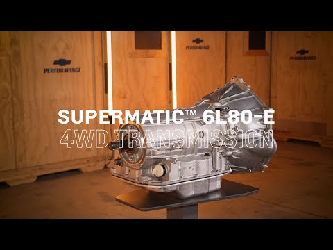 SuperMatic 6L80 E 4WD Transmission