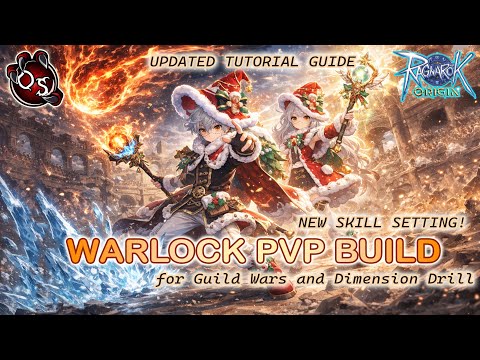 WARLOCK UPDATED PVP TUTORIAL GUIDE - CRAZY - RAGNAROK ORIGIN GLOBAL