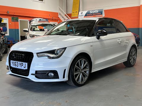 AUDI A1 1.6 TDI S LINE STYLE EDITION 3 DOOR DIESEL WHITE 0 TAX CRUISE