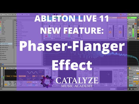 New Ableton Live 11 Feature: Phaser-Flanger Effect