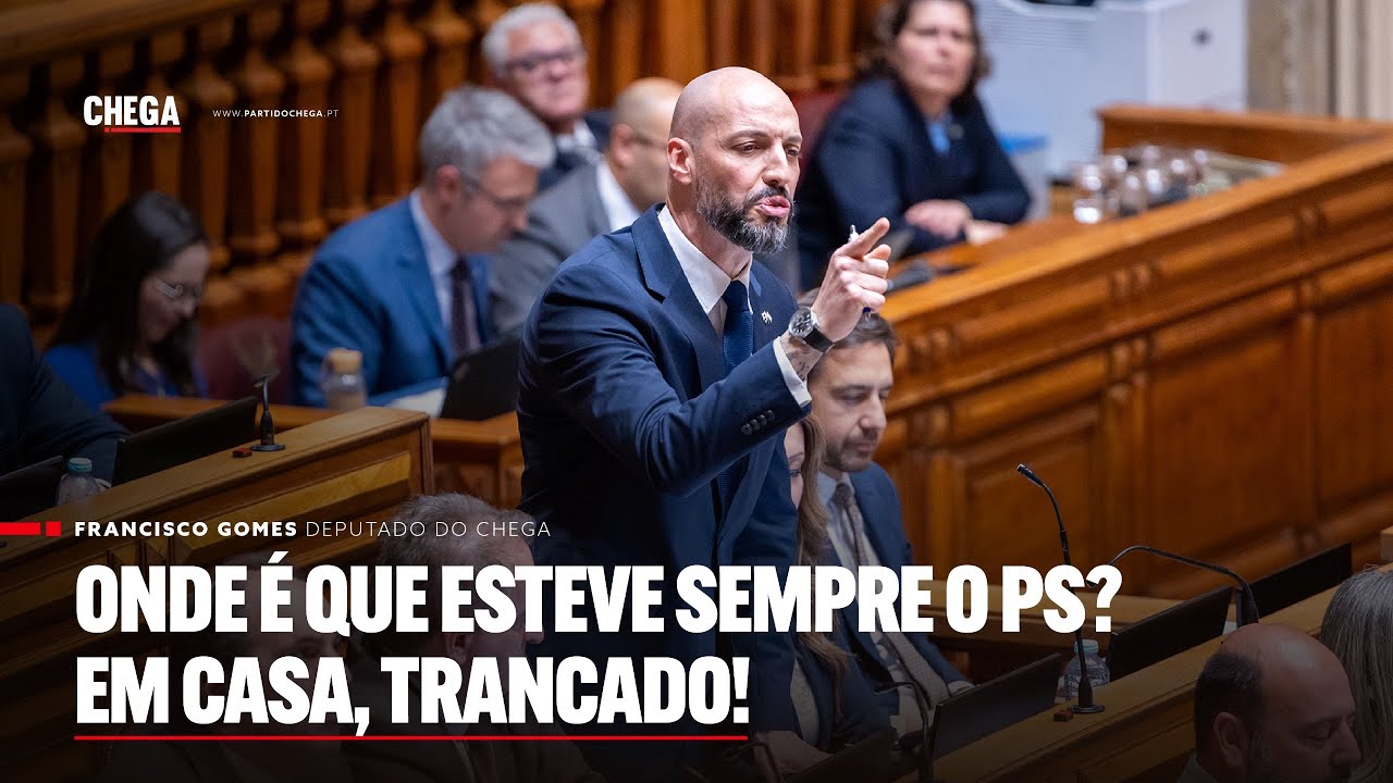 Onde é que esteve sempre o PS? Em casa, trancado!