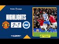PL Highlights: Manchester United 2 Albion 0