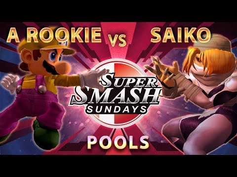 SSS 27 - SFS A Rookie (Mario) Vs. Saiko (Sheik) - Pools