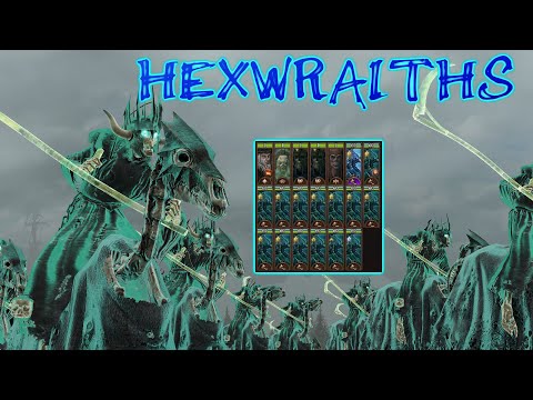 Vampire Counts army composition / doomstack - Heinrich Kemmler with Hexwraiths showcase