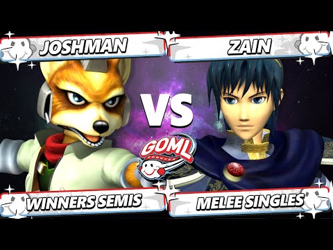 GOML 2025 TOP 8 - Zain (Marth) Vs. Joshman (Fox) Smash Melee - SSBM