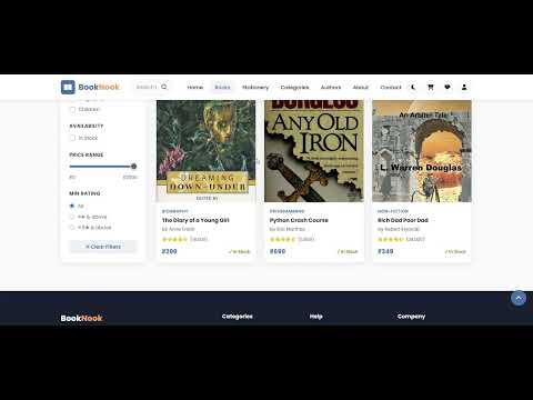 Task Demo - DAS002816 - BookNook - Books & Stationery