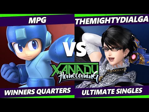 Xanadu Homecoming Winners Quarters - MPg (Mega Man) Vs. TheMightyDialga (Bayonetta) Smash Ultimate